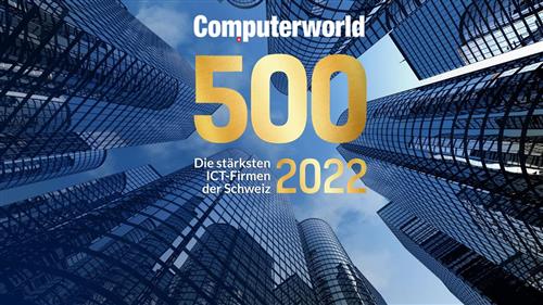 Fincons Group in der TOP500 Rangliste von Computerworld CH