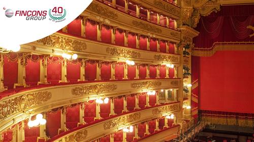 Fincons Group feiert ihr 40-jähriges Bestehen am Theater La Scala